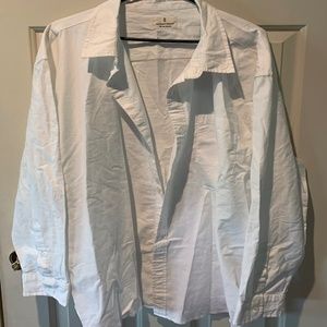 Natural Weave mens white dress shirt Big & Tall NWT